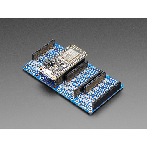 Adafruit Quad Side-By-Side FeatherWing Kit with Headers