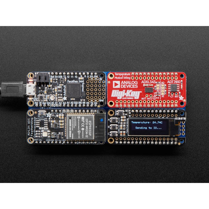 Adafruit AirLift FeatherWing – ESP32 WiFi Co-Processor