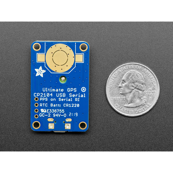 Adafruit Ultimate GPS with USB - 66 channel w/10 Hz updates