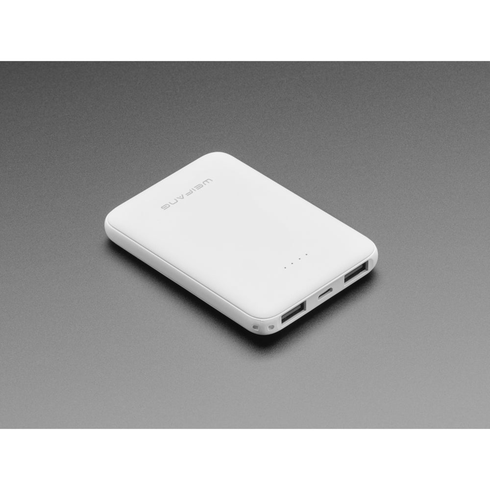 USB Li-Ion Power Bank with 2 x 5V Outputs @ 2.1A - 5000mAh