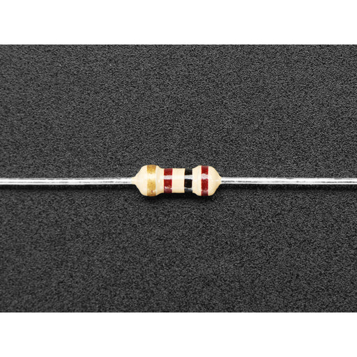 Through-Hole Resistors - 100 ohm 5% 1/4W - Pack of 25