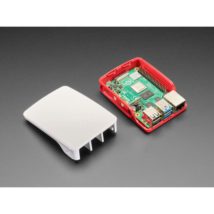 Official Raspberry Pi Foundation Raspberry Pi 4 Case - Red White