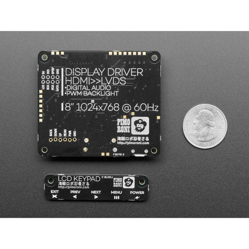 Pimoroni HDMI 8" IPS LCD Screen Kit - 1024x768