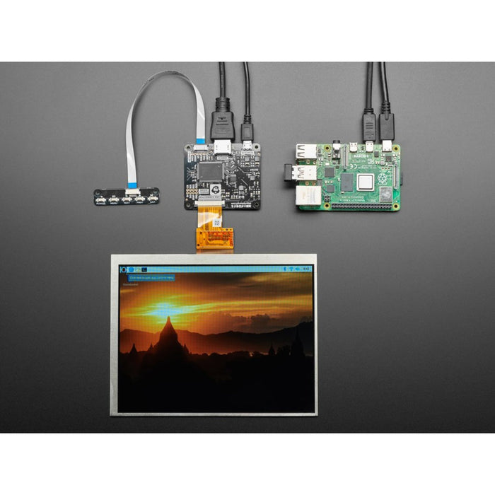 Pimoroni HDMI 8" IPS LCD Screen Kit - 1024x768