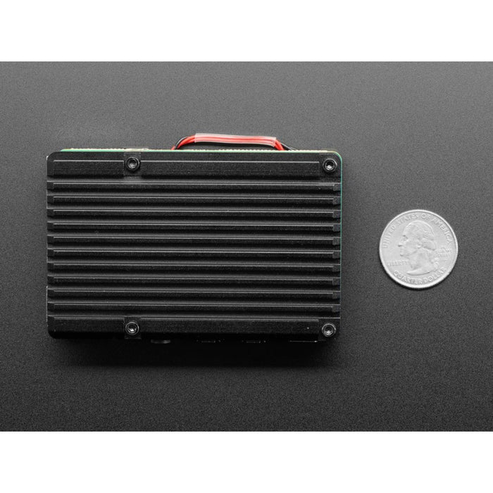 Aluminum Metal Heatsink Raspberry Pi 4 Case with Dual Fans