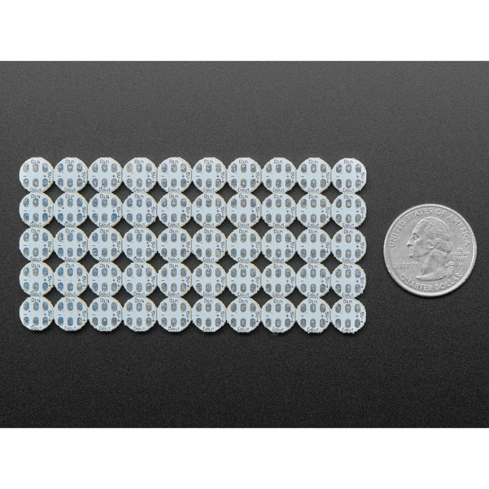 NeoPixel Mini Button PCB - Pack of 50