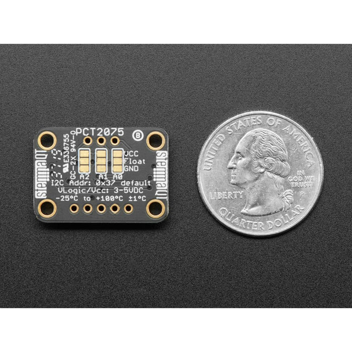 Adafruit PCT2075 Temperature Sensor - STEMMA QT / Qwiic