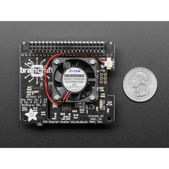 Adafruit BrainCraft HAT - Machine Learning for Raspberry Pi 4