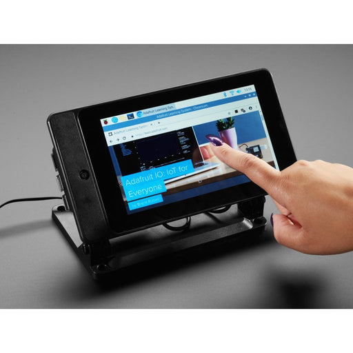 SmartiPi Touch 2 - Stand for Raspberry Pi 7" Touchscreen Display - Compatible with Pi 4