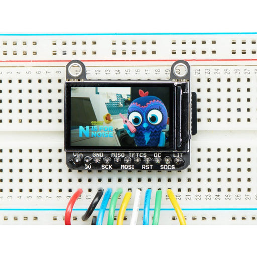 Adafruit 1.14" 240x135 Color TFT Display + MicroSD Card Breakout - ST7789