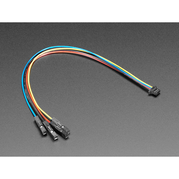 STEMMA QT / Qwiic JST SH 4-pin Cable with Premium Female Sockets - 150mm Long