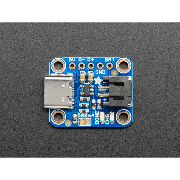 Adafruit Micro-Lipo Charger for LiPoly Batt with USB Type C Jack