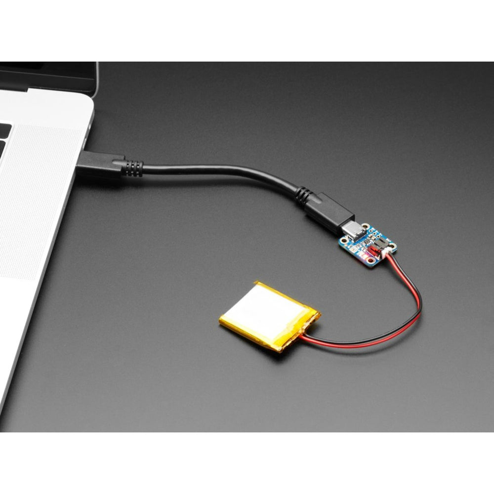 Adafruit Micro-Lipo Charger for LiPoly Batt with USB Type C Jack