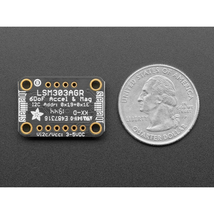 Adafruit LSM303AGR Accelerometer Magnetometer - STEMMA QT Qwiic