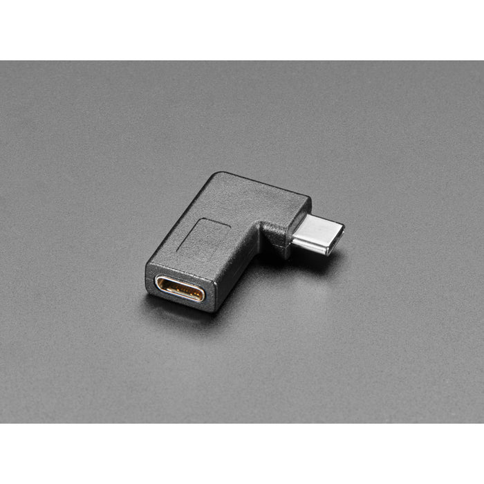 Right Angle USB Type C Adapter - USB 3.1 Gen 4 Compatible