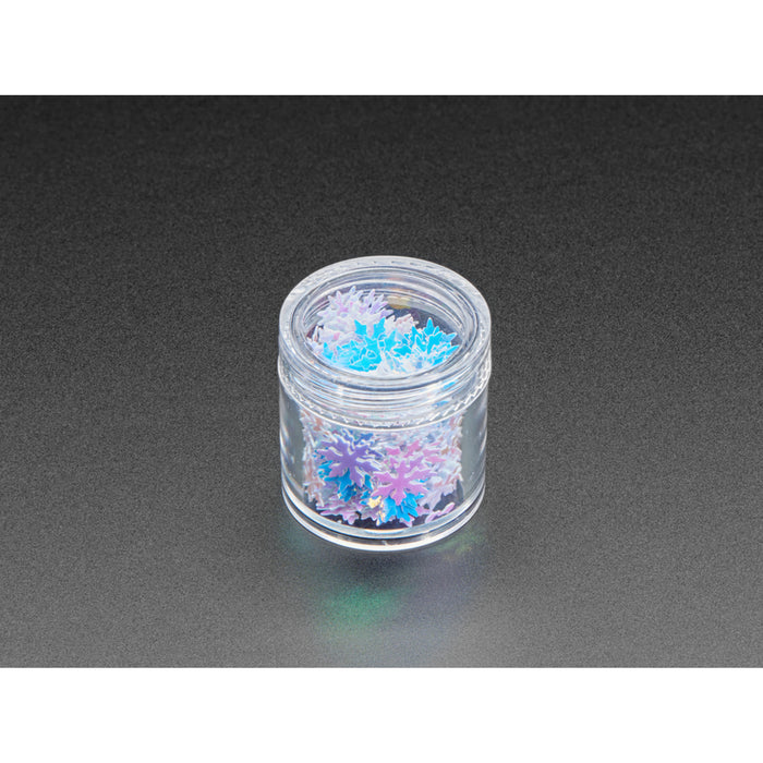 Shimmering Snowflake Glitter - 8mm