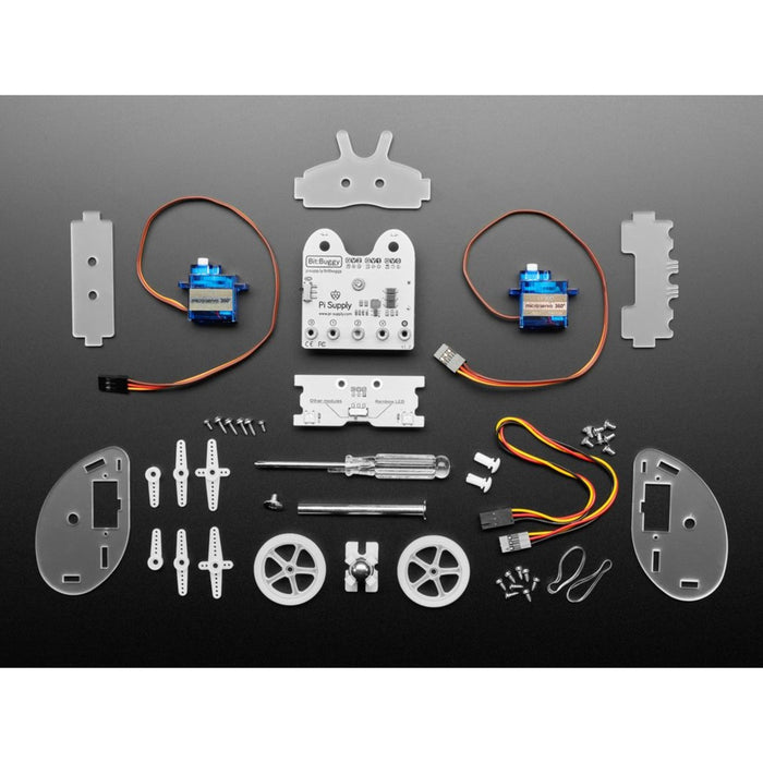 Pi Supply Bit:Buggy Car (without micro:bit)