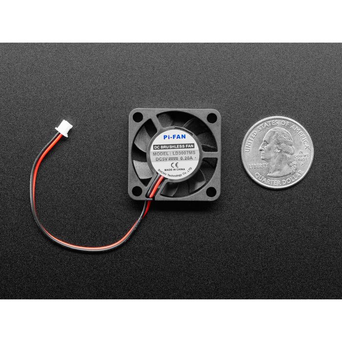 Miniature 5V Cooling Fan with Molex PicoBlade Connector