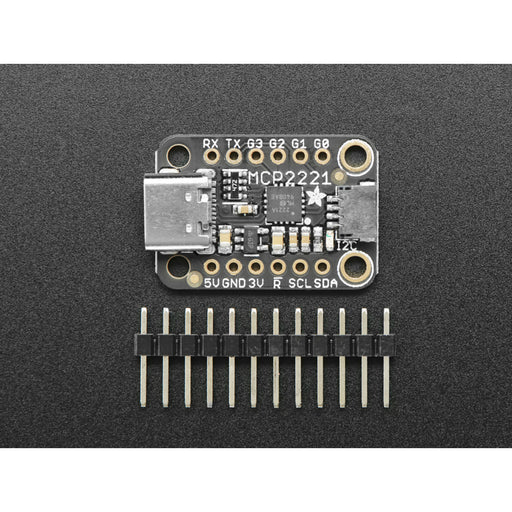 Adafruit MCP2221A Breakout - General Purpose USB to GPIO ADC I2C - Stemma QT / Qwiic