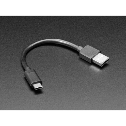 USB Type A to Type C Cable - 6" long