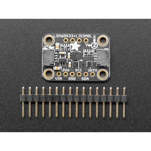 Adafruit LSM6DS33 + LIS3MDL - 9 DoF IMU with Accel / Gyro / Mag - STEMMA QT Qwiic