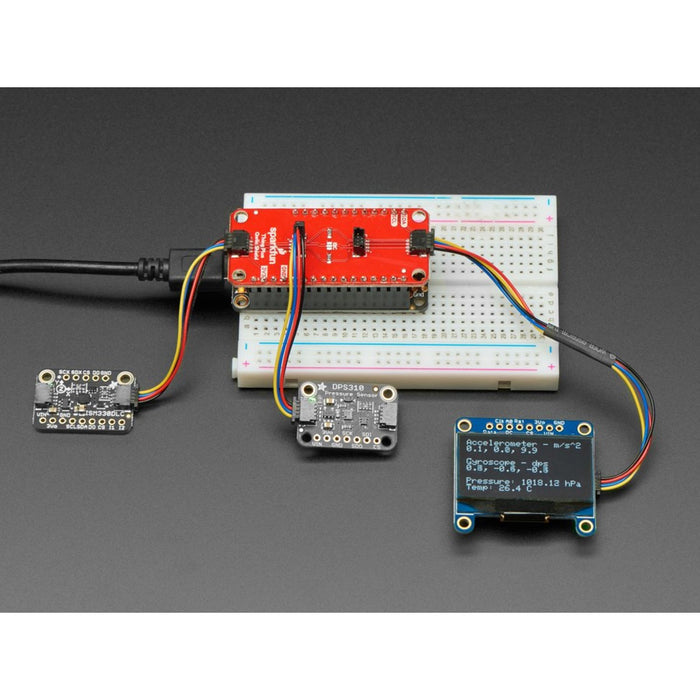 SparkFun Qwiic / Stemma QT FeatherWing (Shield for Thing Plus)