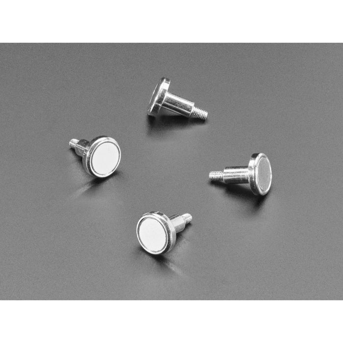 Mini-Magnet Feet for RGB LED Matrices (Pack of 4)