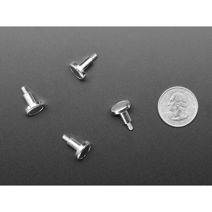 Mini-Magnet Feet for RGB LED Matrices (Pack of 4)