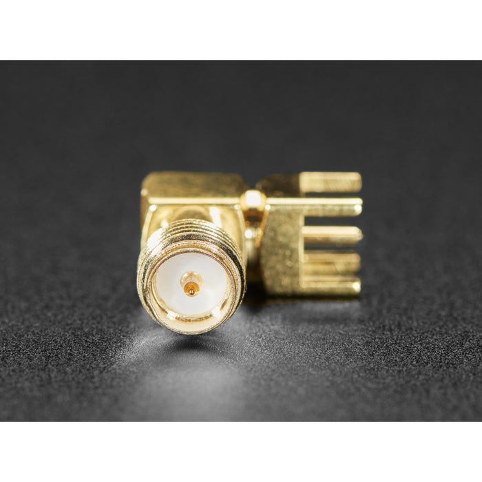 Right Angle RP-SMA Thru Hole RF Connector