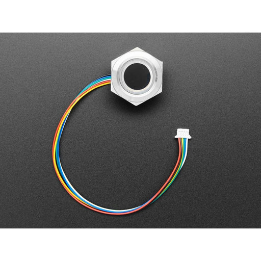 Rugged Panel Mount Fingerprint Sensor with Bi-Color LED Ring - R503