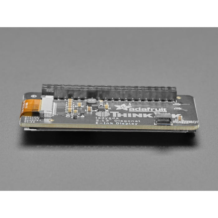 Adafruit 2.13" Monochrome E-Ink Bonnet for Raspberry Pi - THINK INK