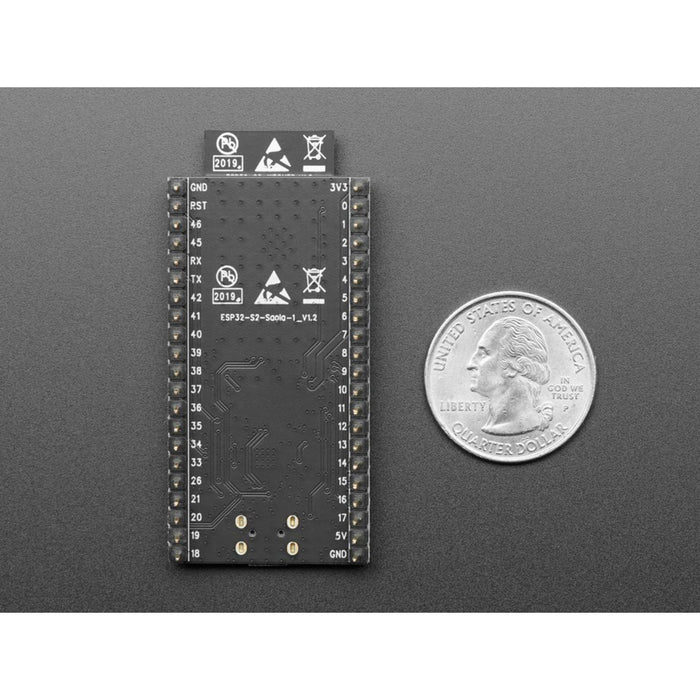 ESP32-S2 Saola 1R Dev Kit featuring ESP32-S2 WROVER