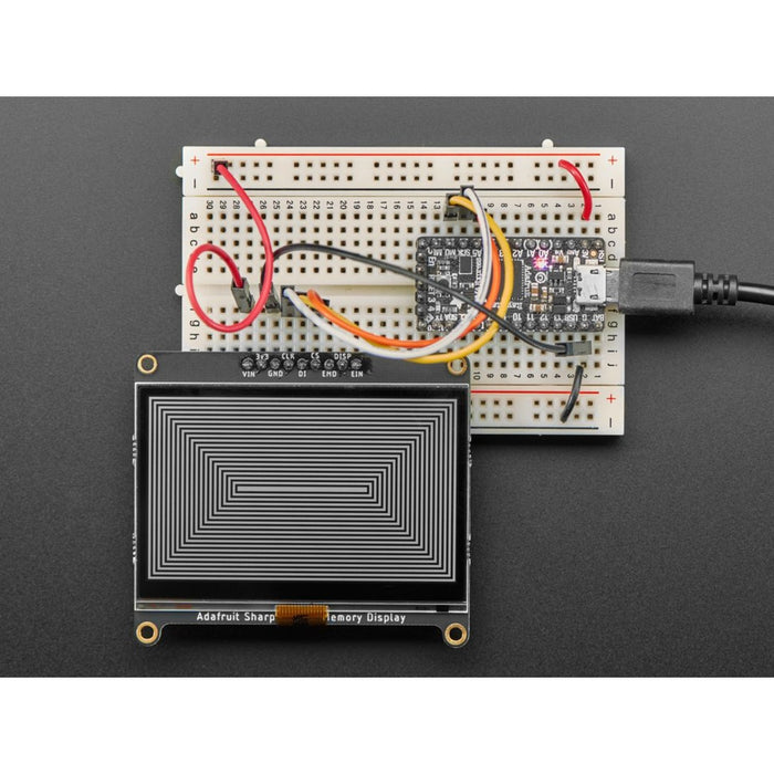 Adafruit SHARP Memory Display Breakout - 2.7" 400x240 Monochrome