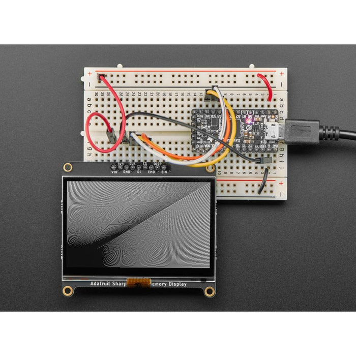 Adafruit SHARP Memory Display Breakout - 2.7" 400x240 Monochrome