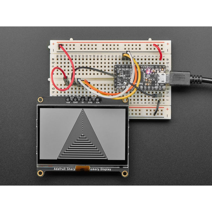 Adafruit SHARP Memory Display Breakout - 2.7" 400x240 Monochrome