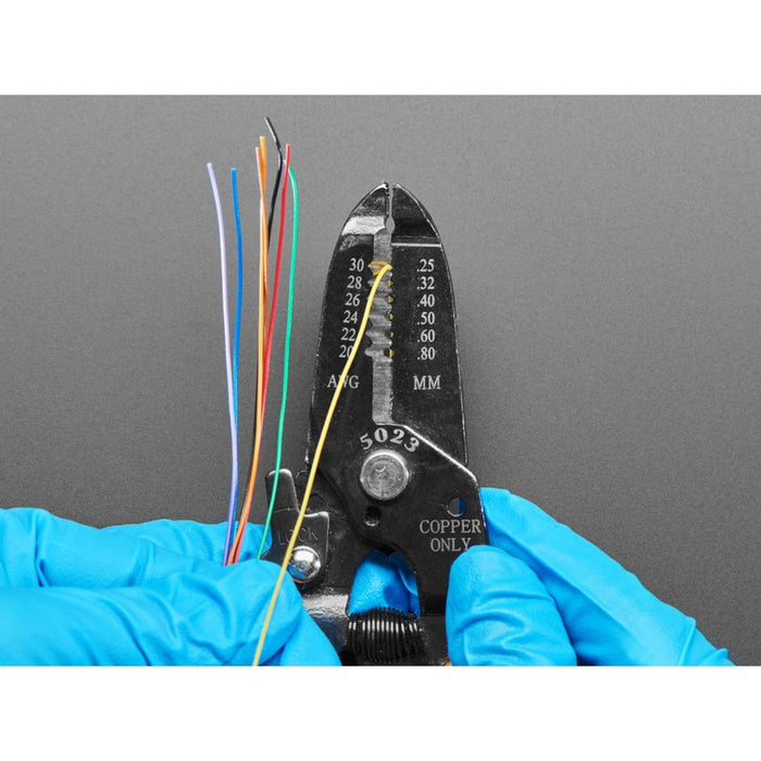 Rainbow "Wire Wrap" Thin 30 AWG Prototyping & Repair Wire - 280 meters total - 35m each of 8