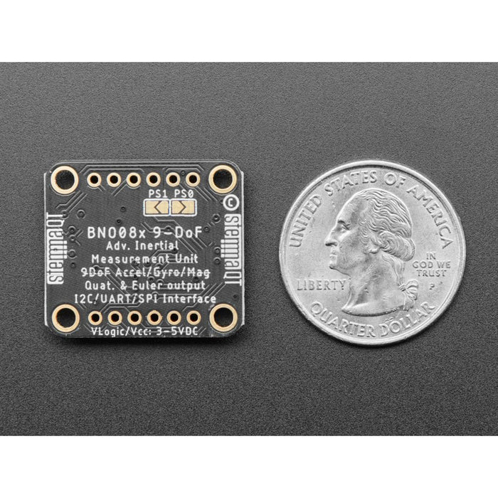 Adafruit 9-DOF Orientation IMU Fusion Breakout - BNO085 (BNO080) - STEMMA QT / Qwiic