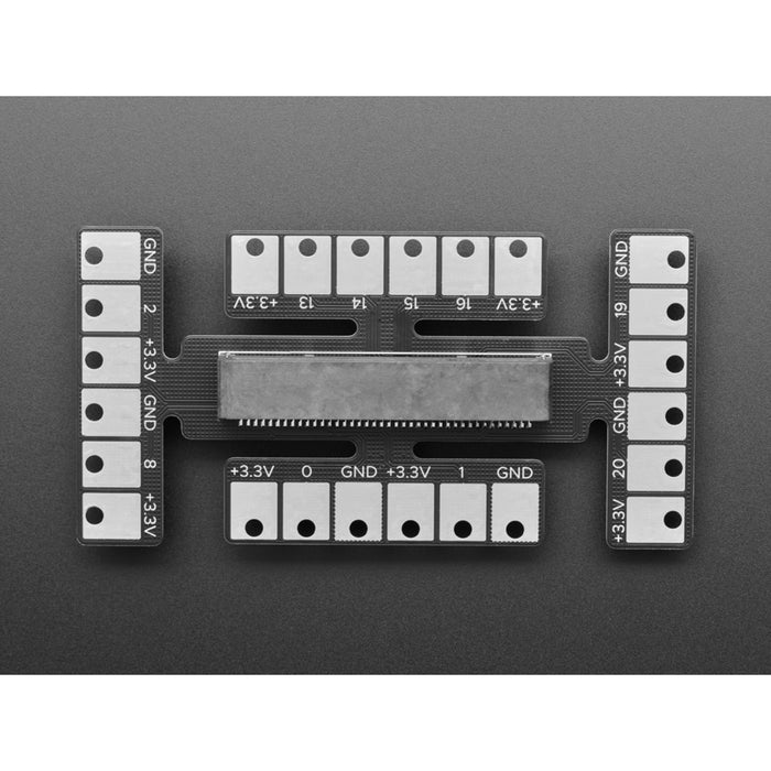 Launchpad Breakout Board for micro:bit and Adafruit CLUE - by Mission Control Lab