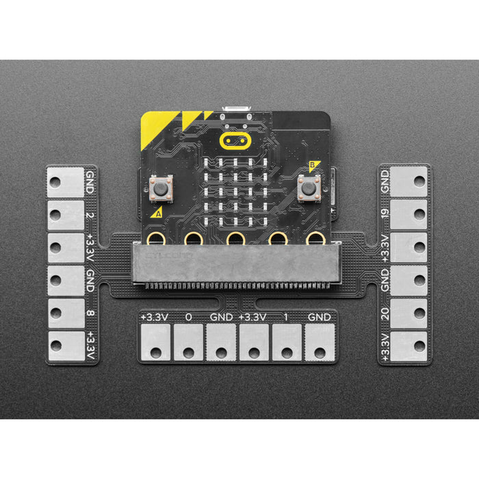 Launchpad Breakout Board for micro:bit and Adafruit CLUE - by Mission Control Lab