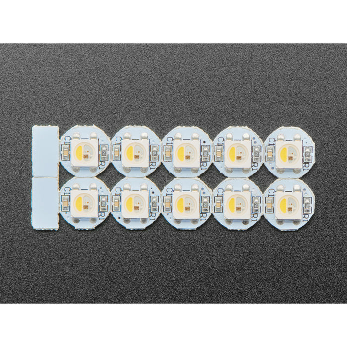 NeoPixel RGBW Mini Button PCB - Pack of 10