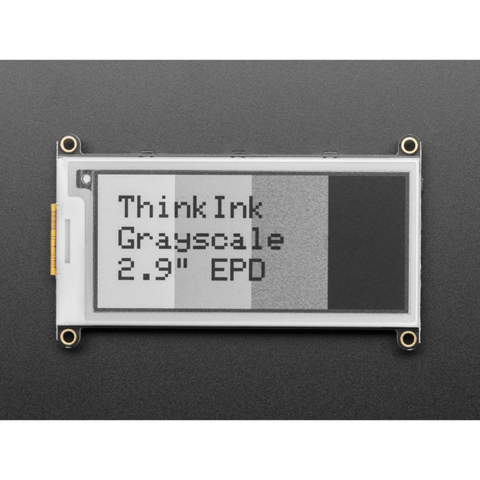 Adafruit 2.9" Grayscale eInk / ePaper Display FeatherWing - 4 Level Grayscale