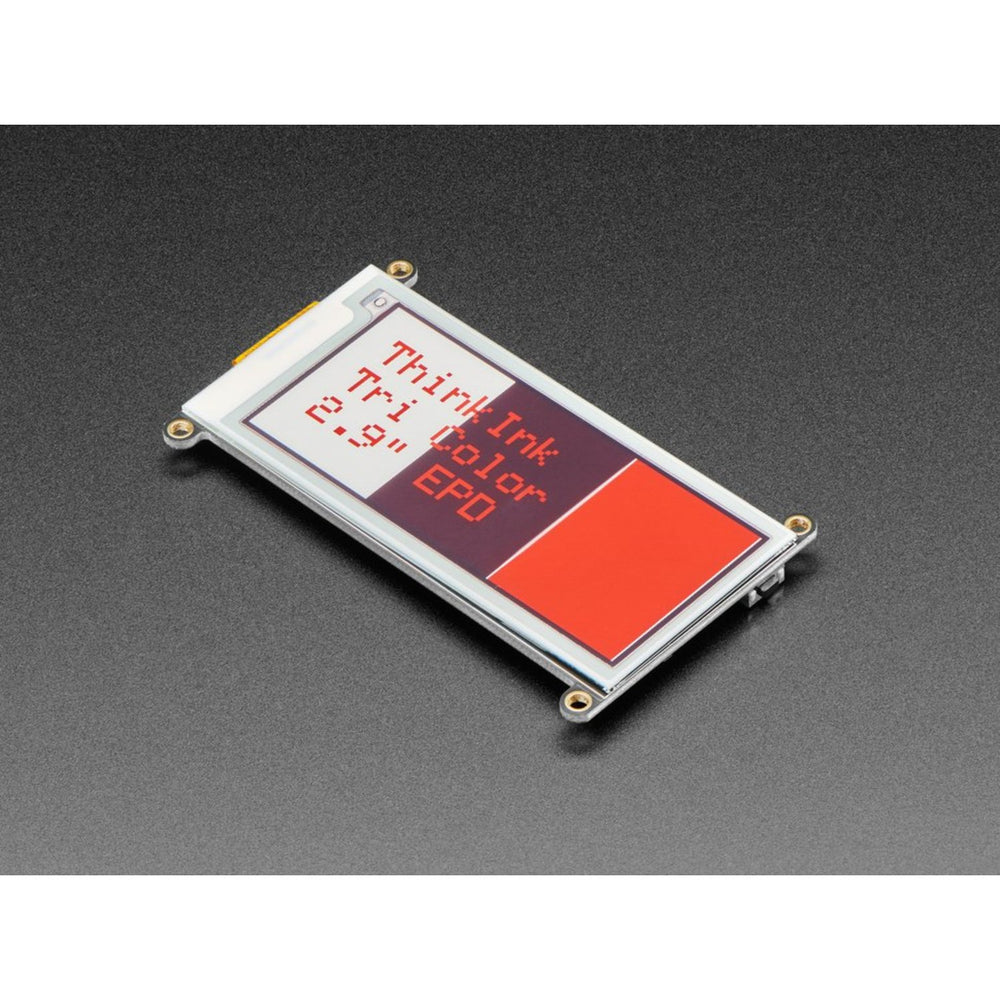 Adafruit 2.9" Tri-Color eInk / ePaper Display FeatherWing - Red Black White