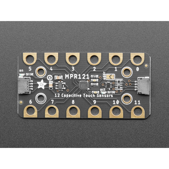 Adafruit MPR121 12-Key Capacitive Touch Sensor Gator Breakout - STEMMA QT / Qwiic