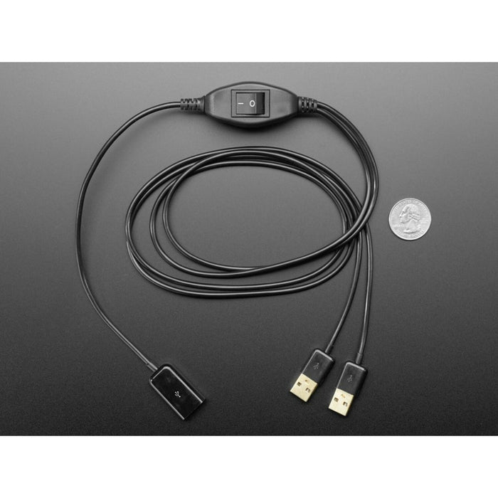 USB Host Switching Cable - Mini Mechanical KVM