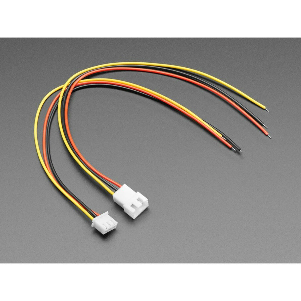 2.5mm Pitch 3-pin Cable Matching Pair - JST XH Compatible