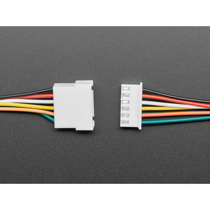 2.5mm Pitch 6-pin Cable Matching Pair - JST XH compatible