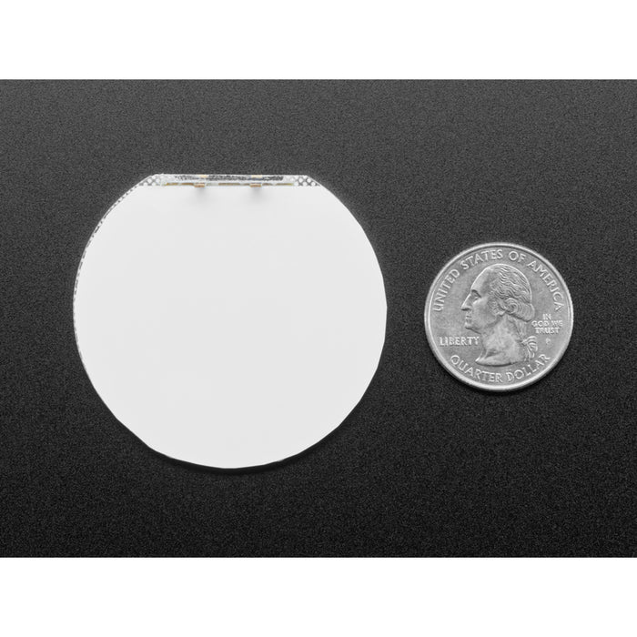 Round Semi-Circle Backlight LED - 50mm Diameter