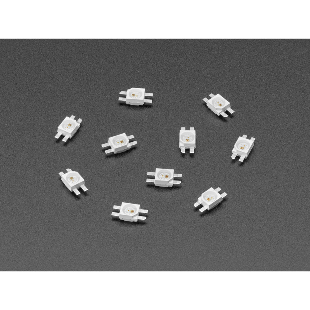 NeoPixel Reverse Mount RGB LEDs - 10 Pack of SK6812-E