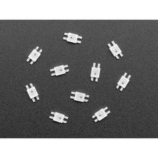 NeoPixel Reverse Mount RGB LEDs - 10 Pack of SK6812-E