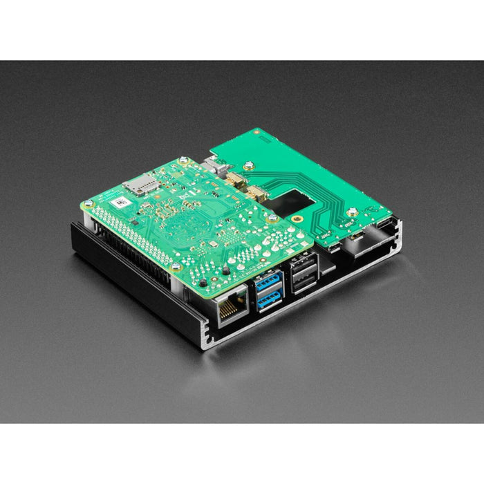 Lincoln Binns Black Pi-Box Pro 4 Enclosure for Raspberry Pi 4